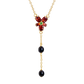 Harry Potter - Hermione's Deathly Hallows Red Crystal Necklace (Costume)
