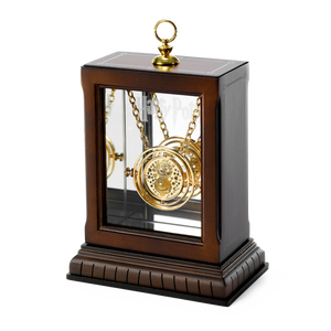 Harry Potter - Official Hermione's Time Turner and Display Case (24K Gold Plated)