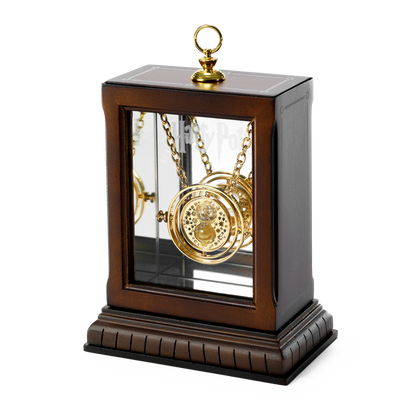 Harry Potter - Official Hermione's Time Turner and Display Case (24K Gold Plated)