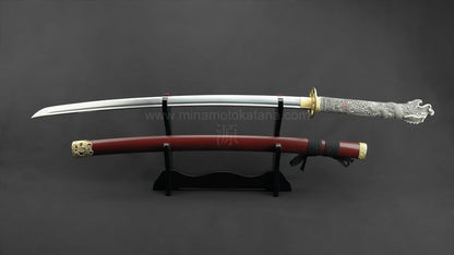 Highlander - Connor MacLeod Clay Tempered Hand Forged Katana