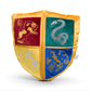 Quidditch Crest & Snitch Pillow Plush