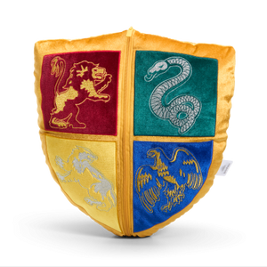 Quidditch Crest & Snitch Pillow Plush