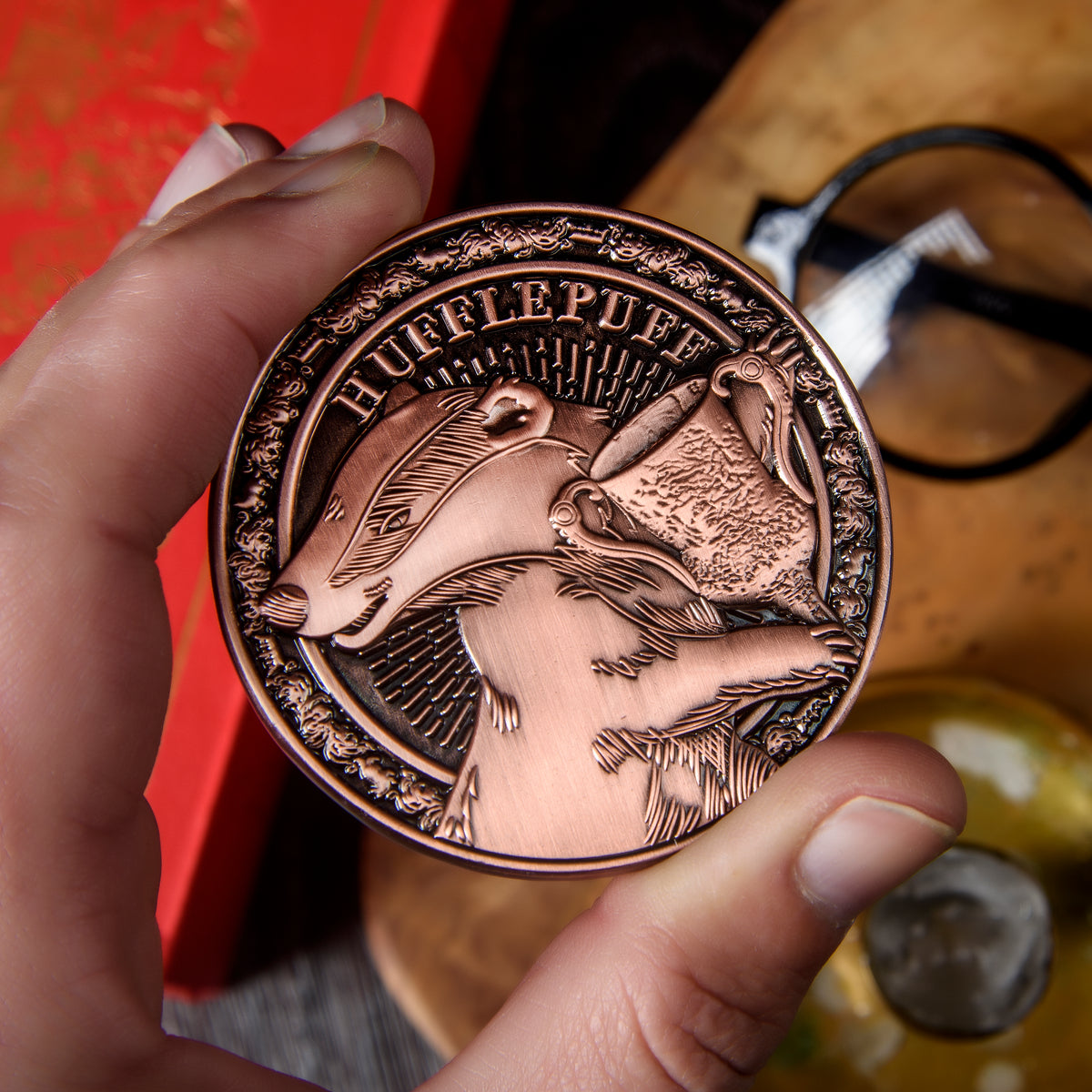 Harry Potter Jumbo House Coin Hufflepuff