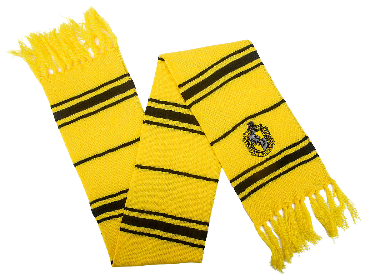 Harry Potter: Hufflepuff Thin Stripes Scarf (Boxed)