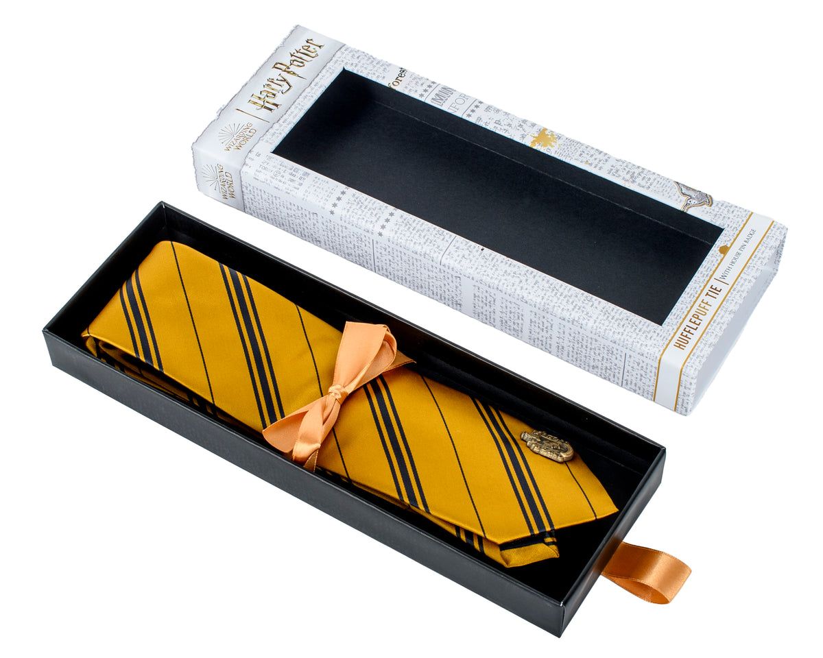 Harry Potter: Hufflepuff Tie in Gift Box
