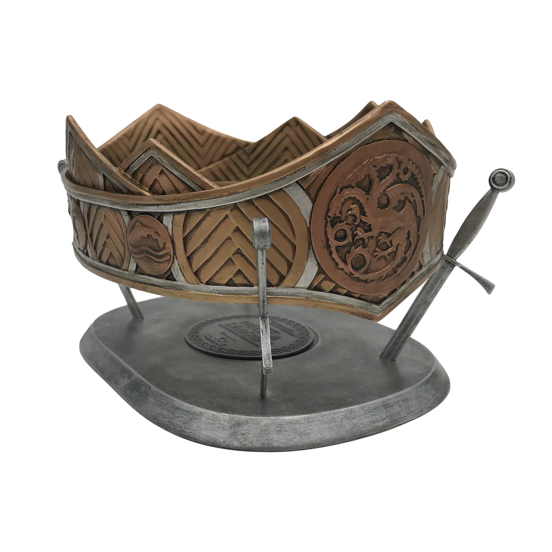House Of The Dragon – The Crown Of King Viserys Targaryen Official Life-Size Replica (Metal)