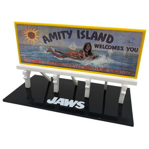 Factory Entertainment JAWS Amity Island Billboard Scaled Prop Replica