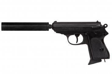 James Bond Walther Ppk With Silencer