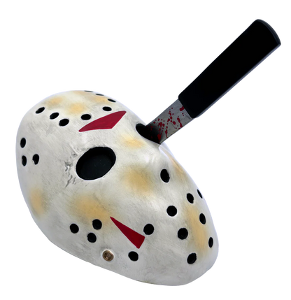 Factory Entertainment Friday the 13th Jason's Hockey Mask & Blade Scaled Prop Replica