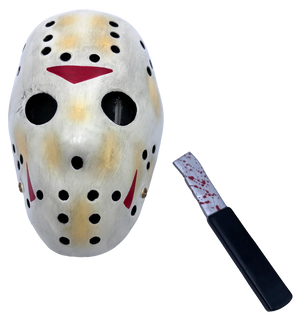 Factory Entertainment Friday the 13th Jason's Hockey Mask & Blade Scaled Prop Replica