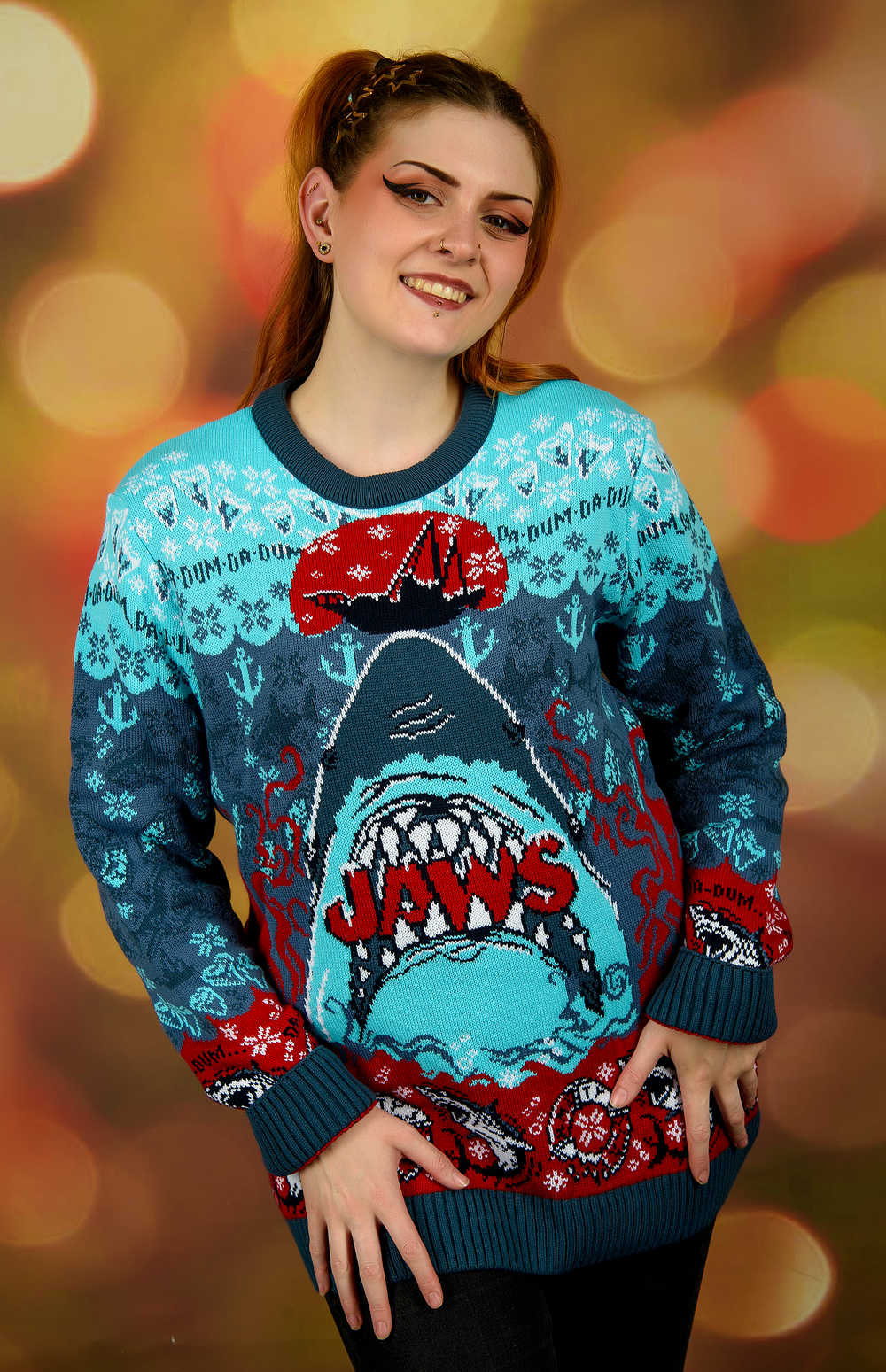 Jaws Christmas Jumper