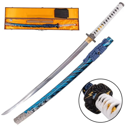Ghost Of Tsushima - Storm of Clan Sakai Hand Forged Clay Tempered Katana
