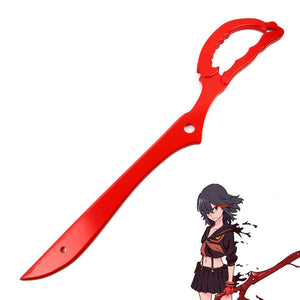 Kill La Kill - Ryuku Matoi Rending Scissors (Cosplay Safe Wood)