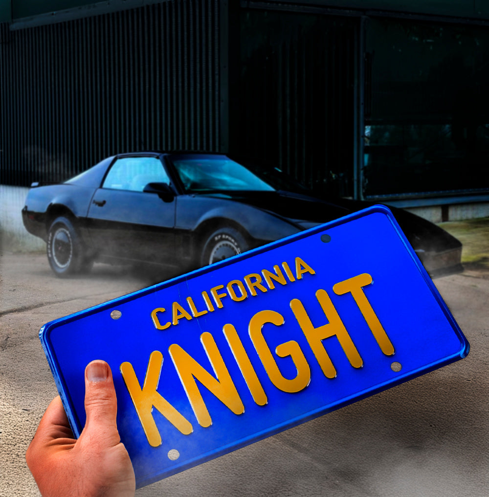 Knight Rider: K.I.T.T. License Plate Replica
