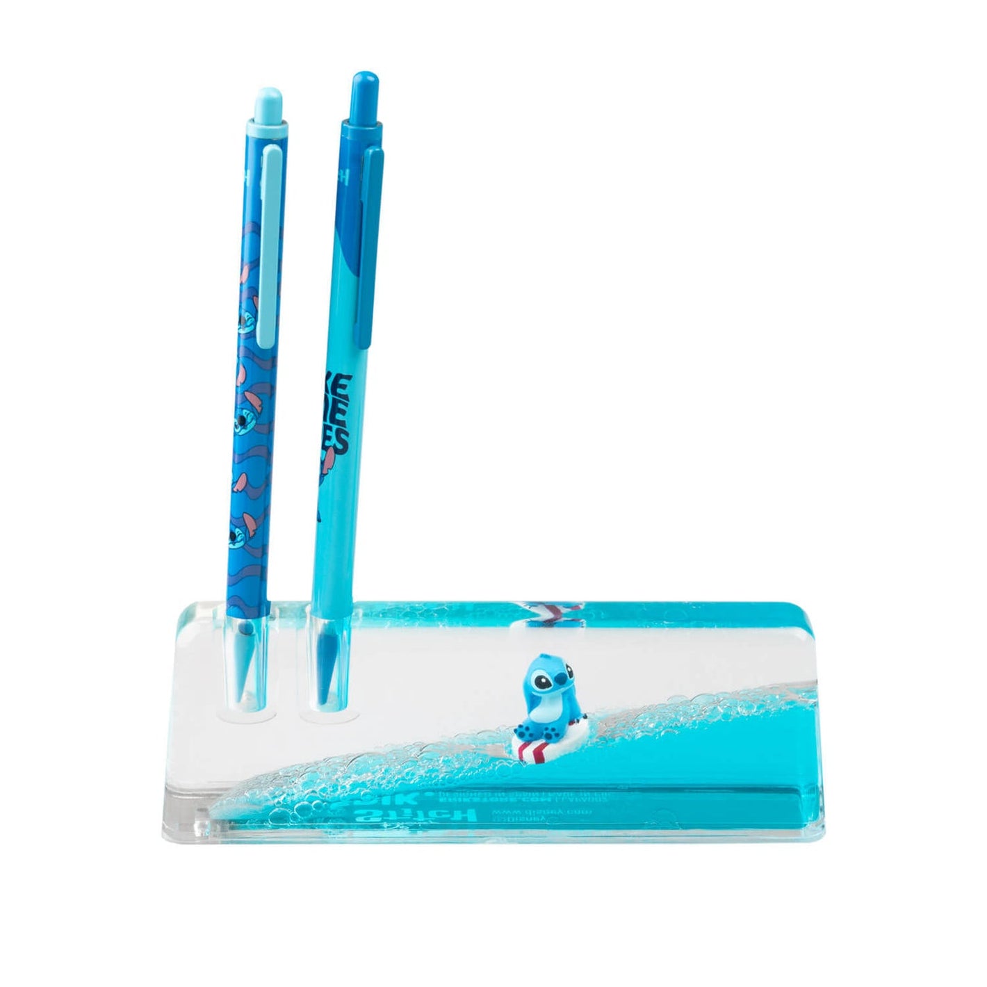 Disney Stitch – Set of 2 Pens with 3D Acrylic Stand