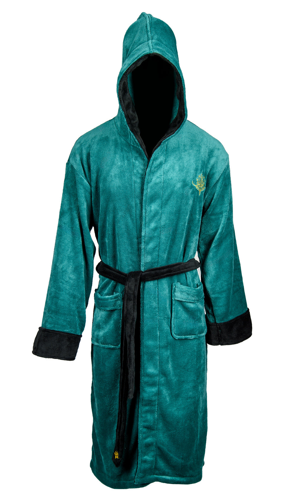 Lord of the Rings: Elven Hooded Bathrobe Green & Gold