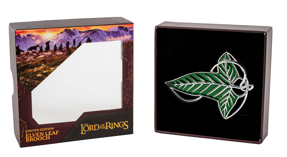 Lord of the Rings: Elven Leaf Pin Brooch Replica