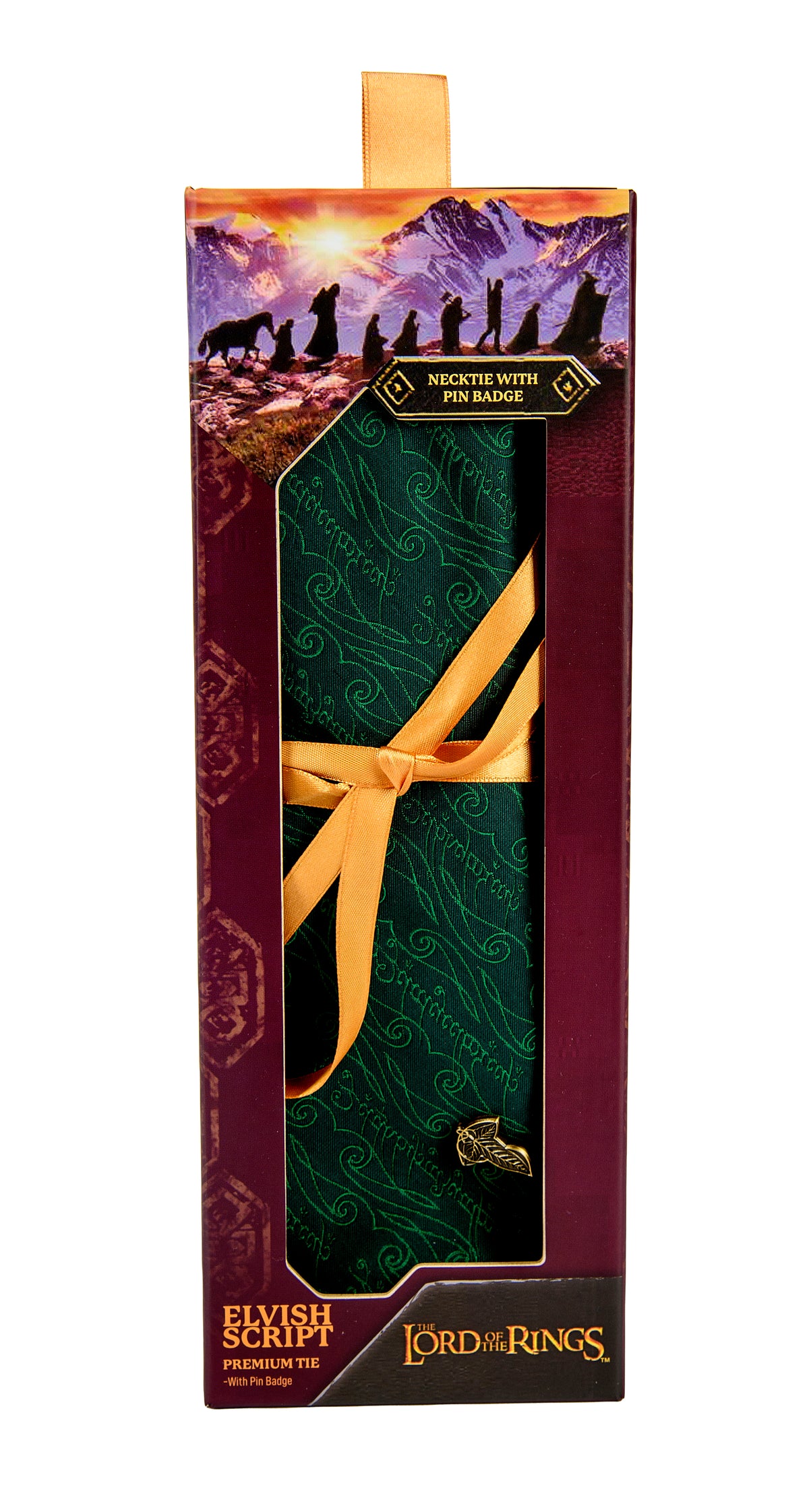 Lord of the Rings: Elvish Script Tie & Pin