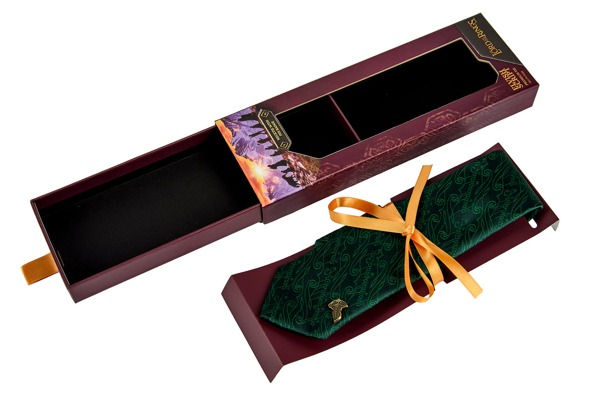 Lord of the Rings: Elvish Script Tie & Pin