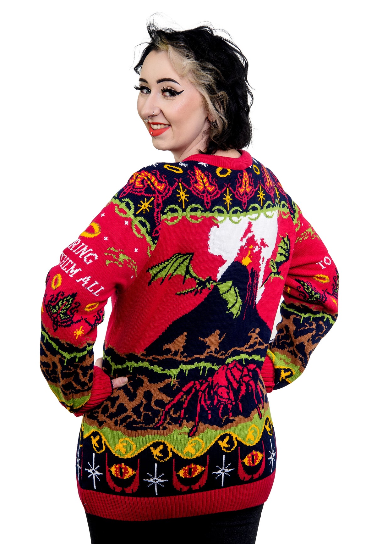 Lord Of The Rings One Sweater To Rule Them All Christmas Jumper