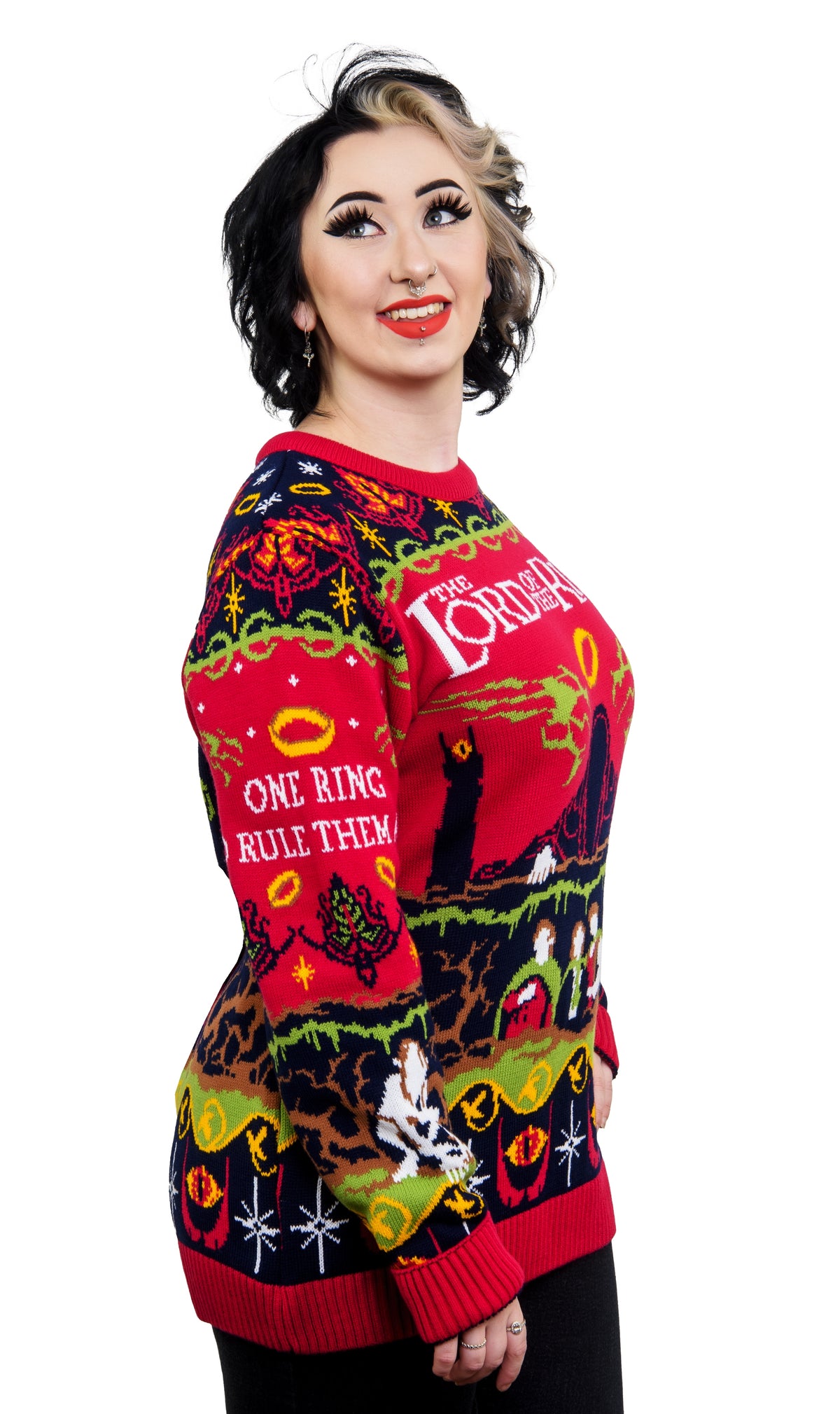 Lord Of The Rings One Sweater To Rule Them All Christmas Jumper
