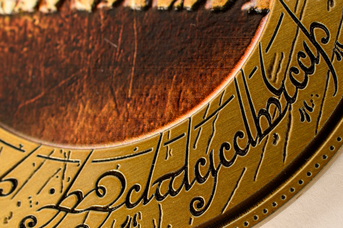 Lord of the Rings: The Fellowship Deluxe Coin with Display Stand