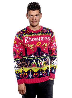 Lord Of The Rings One Sweater To Rule Them All Christmas Jumper