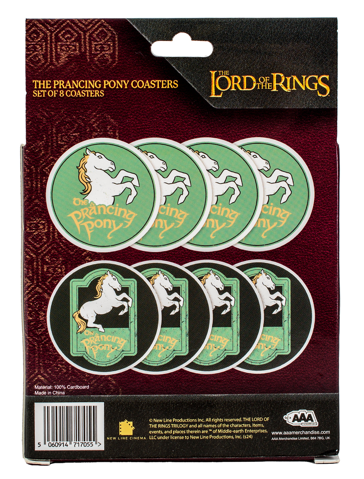 Lord of the Rings: Prancing Pony Coasters