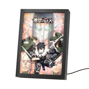Attack On Titan - Officially Licensed LED Framed Print