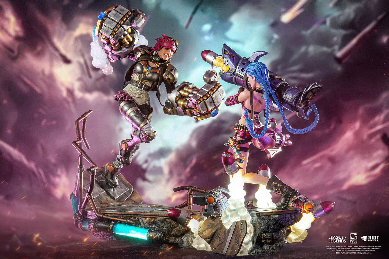 League Of Legends - Jinx & Vi 1/6 Scale Statue Bundle Save £100! **Pre-Order**