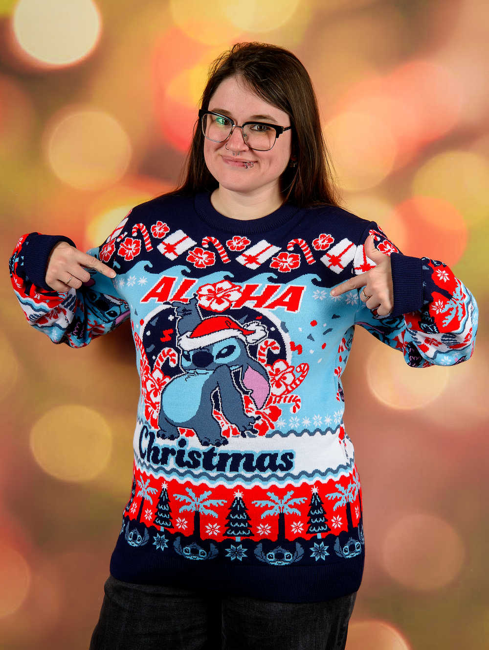 Lilo and Stitch Christmas Jumper