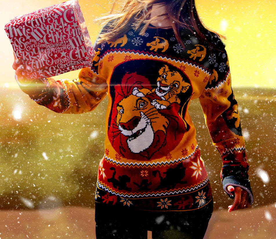 Lion King Christmas Jumper