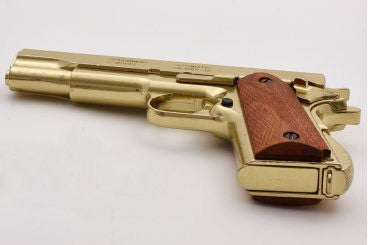 M1911A1 Colt 'Mission Accomplished' Pistol (Gold Finish)