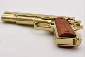 M1911A1 Colt 'Mission Accomplished' Pistol (Gold Finish)