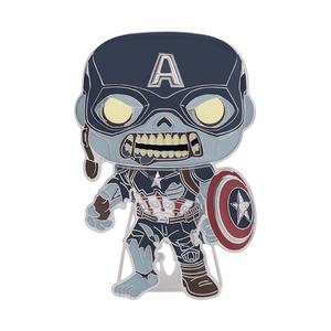 Marvel's What If...? – Zombie Captain America Pop! Enamel Pin
