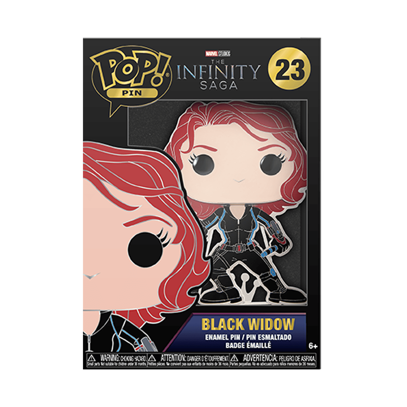 Marvel: The Infinity Saga – Black Widow Pop! Enamel Pin