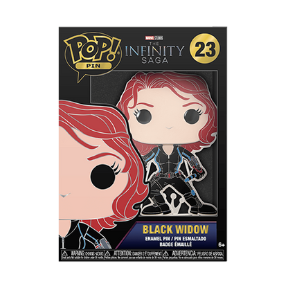Marvel: The Infinity Saga – Black Widow Pop! Enamel Pin