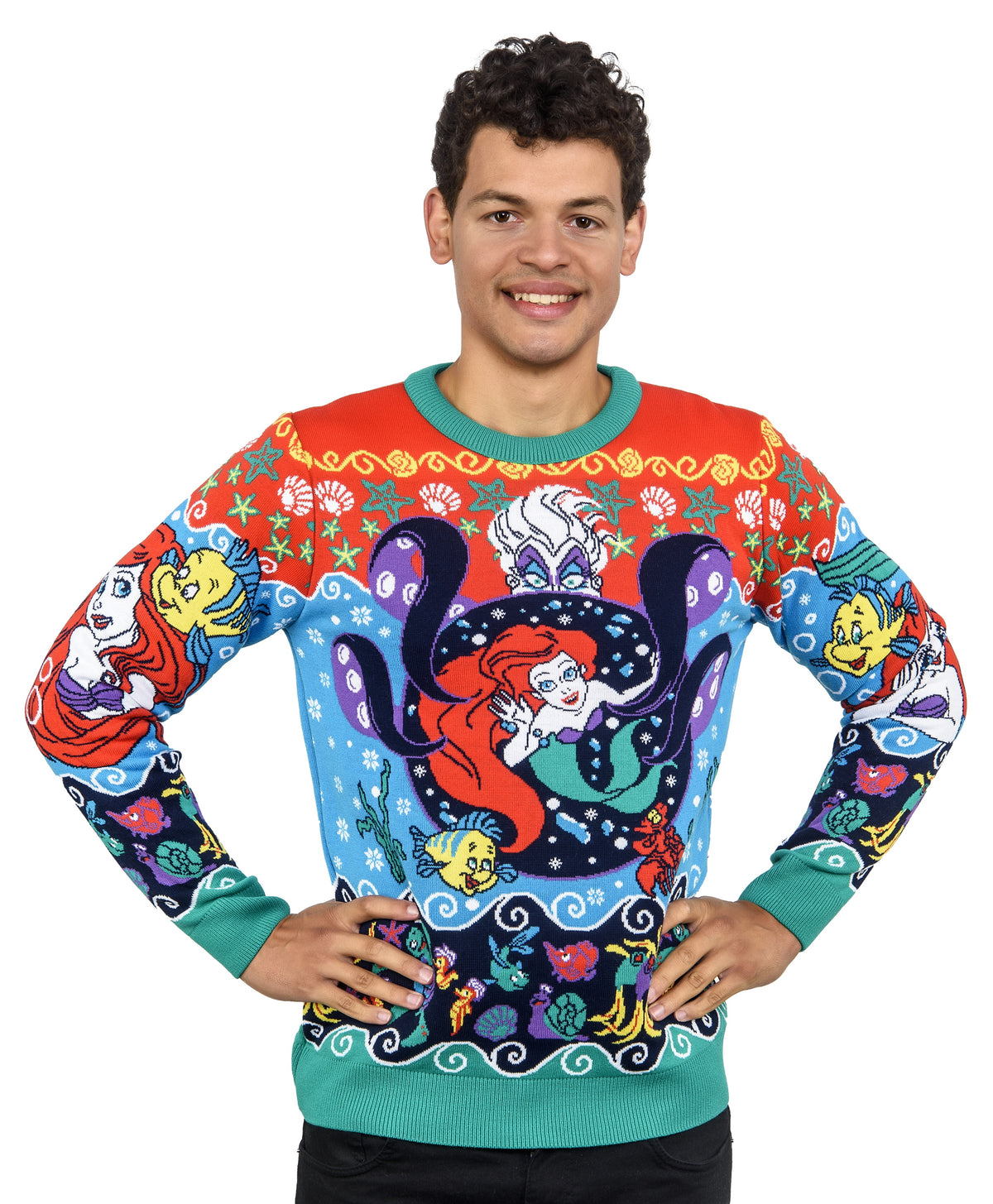 The Little Mermaid Ariel Christmas Jumper