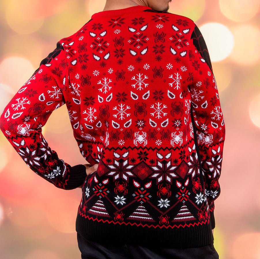 Spider-Man Miles Morales Christmas Jumper