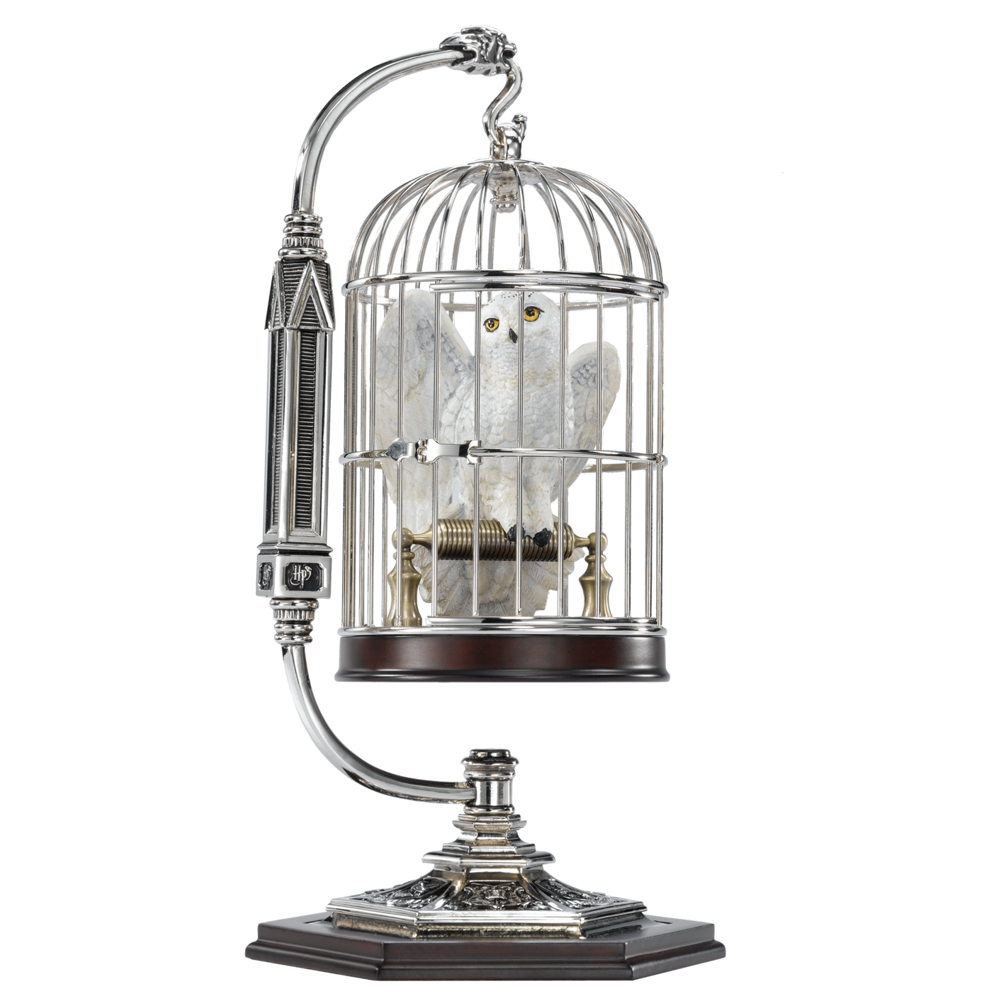 Miniature Hedwig and Cage