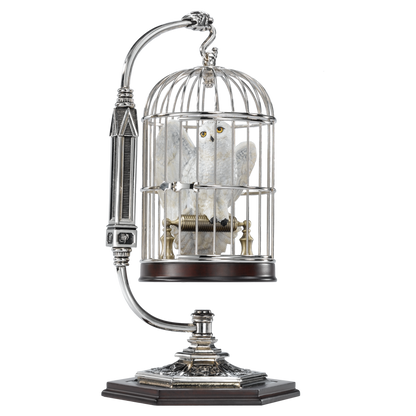 Miniature Hedwig and Cage