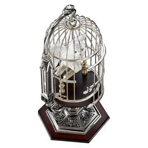 Miniature Hedwig and Cage