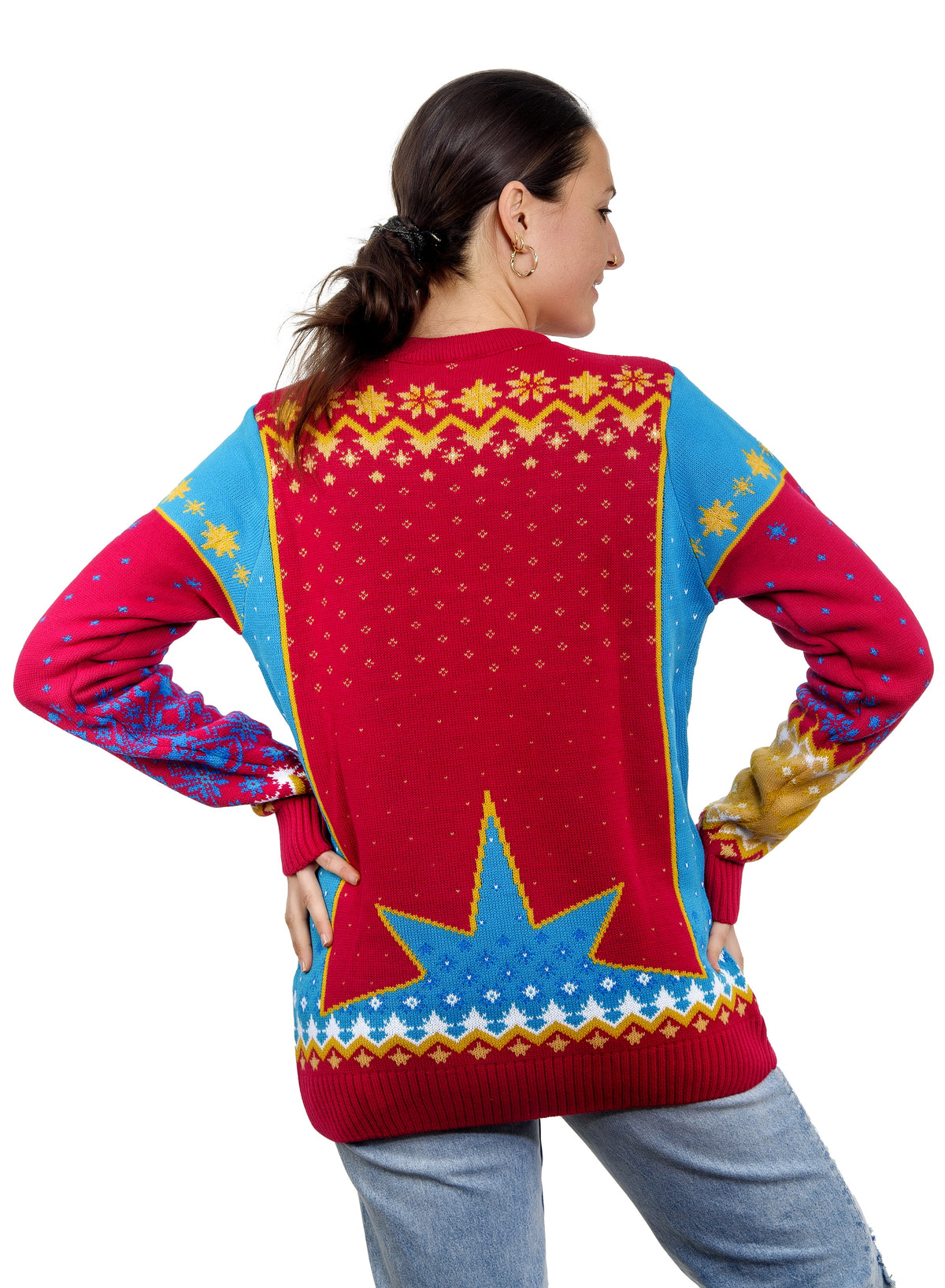 Ms Marvel Christmas Jumper