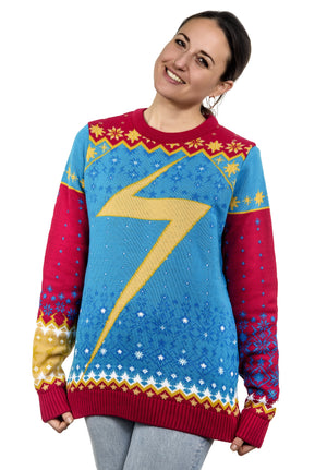 Ms Marvel Christmas Jumper