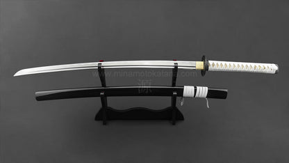 Munraito' Hand Forged Katana In 1060 High Carbon Steel