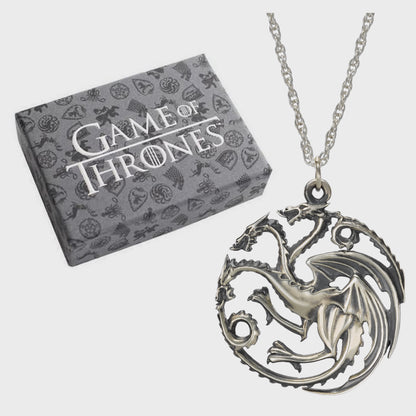 Game Of Thrones - Targaryen Pendant Sterling Silver