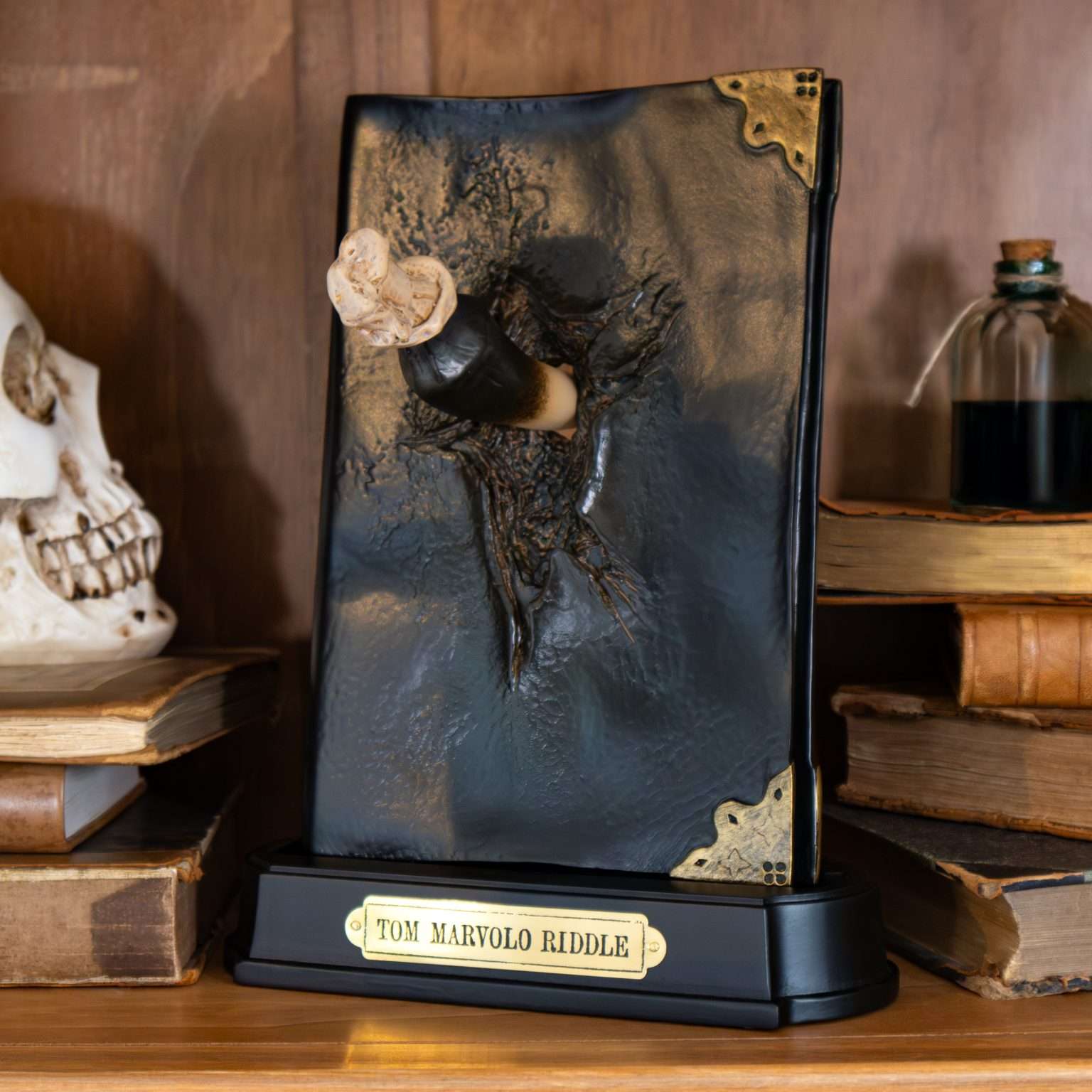 Harry Potter - Basilisk Fang and Tom Riddle Diary Sculpture