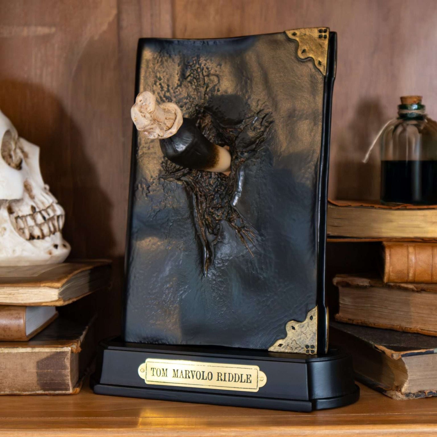 Harry Potter - Basilisk Fang and Tom Riddle Diary Sculpture