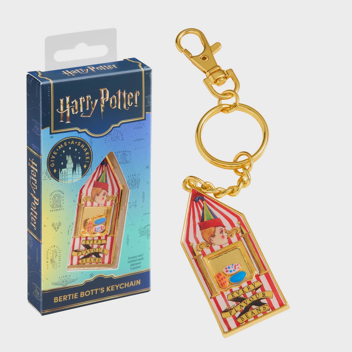 Harry Potter – Official Bertie Bott's Every Flavour Beans Shaker Keychain