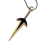 Naruto - Yondaime Kunai Necklace (Gold Or Silver)